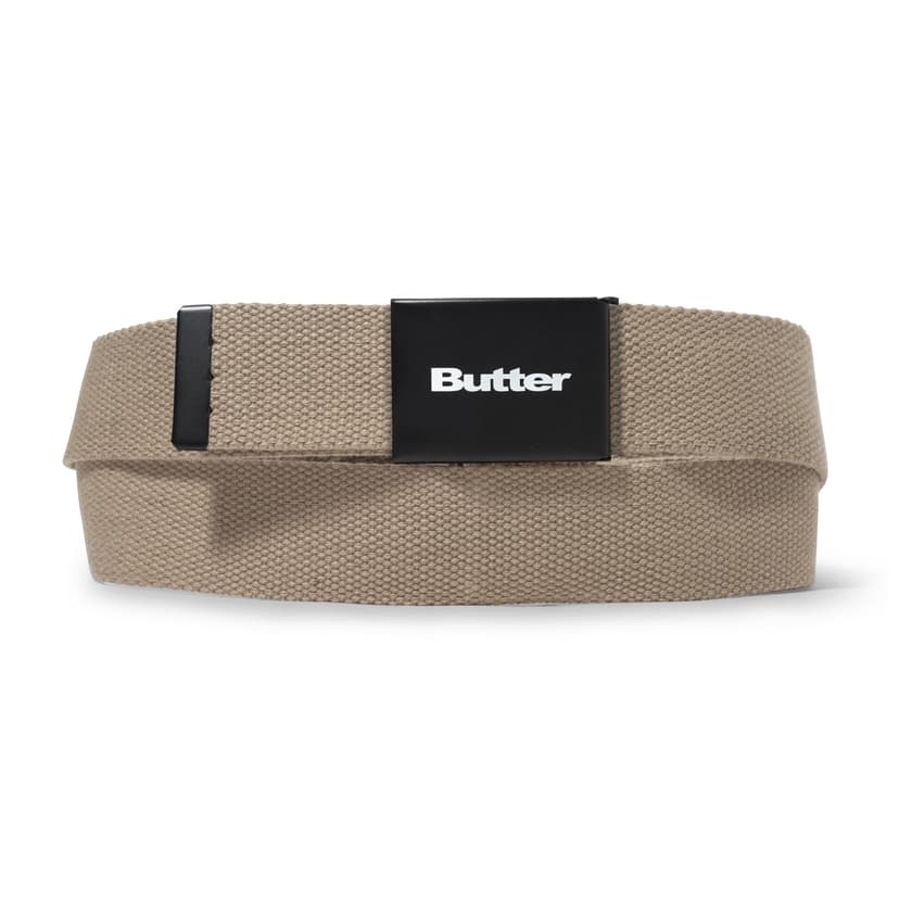 Buttergoods Logo Woven Belt - tan