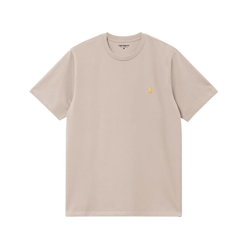 Carhartt WIP Chase Tee - dusky beige