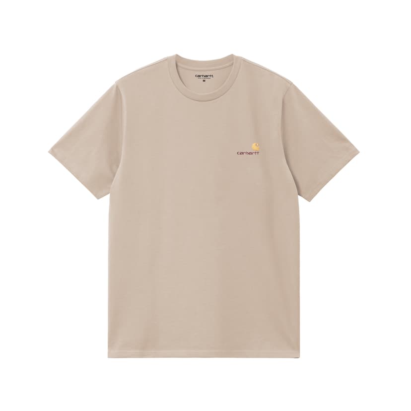 Carhartt WIP American Script Tee - fleur de sel