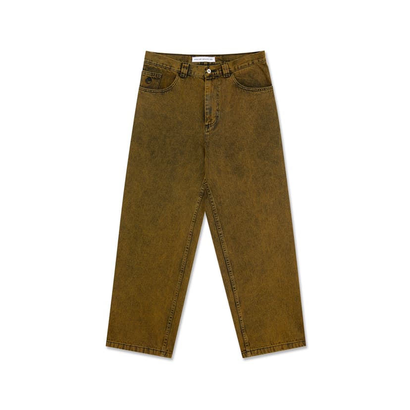 Polar Skate Co. Big Boy Pants - yellow / black