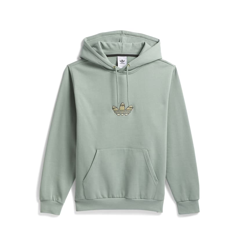 Adidas Skateboarding Henry Jones Hoodie - silver green