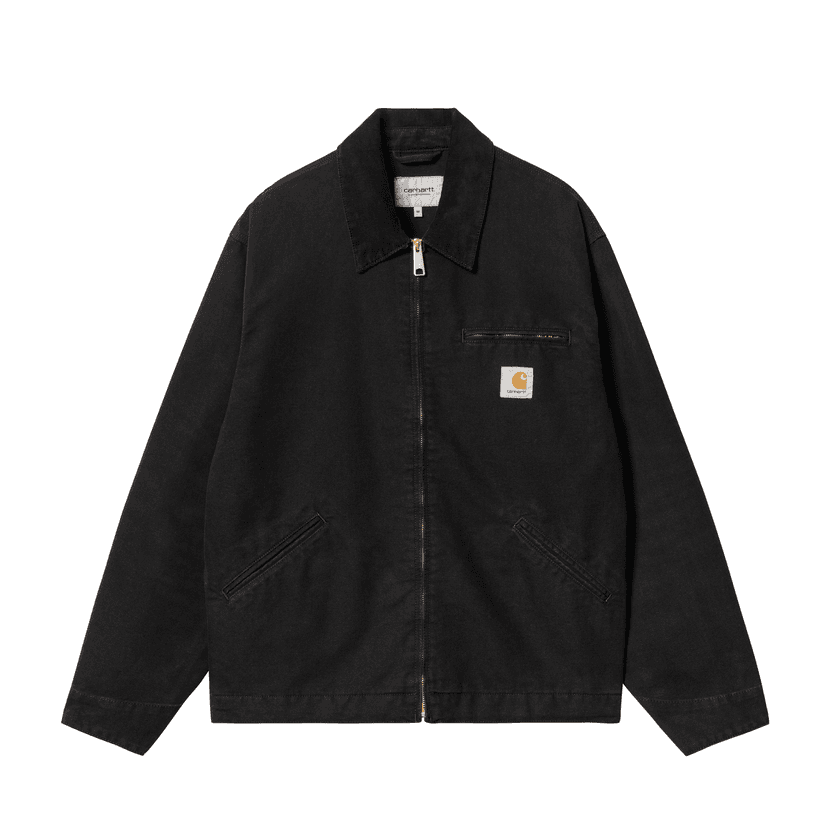 Carhartt WIP OG Detroit Jacket - black ( aged canvas )