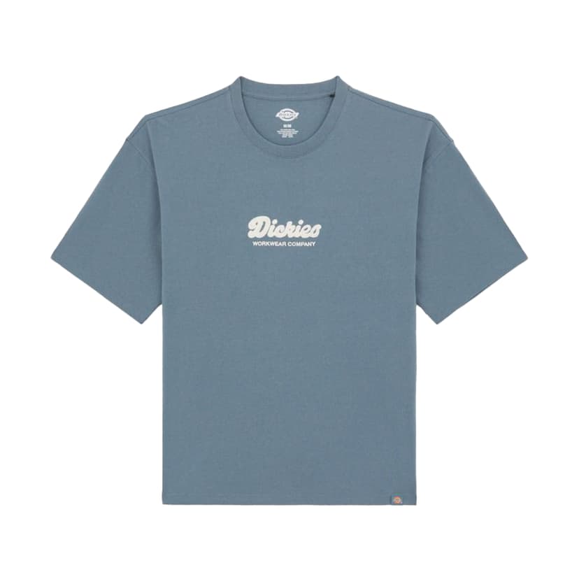 Dickies Lewistown Embroidered SS Tee - stormy blue