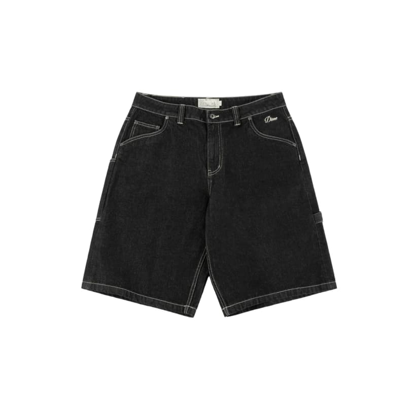 Dime Classic Denim Shorts - black washed