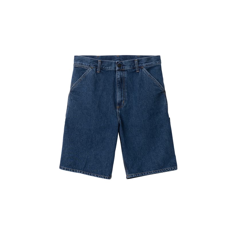 Carhartt WIP Single Knee Short - blue (stone washed)