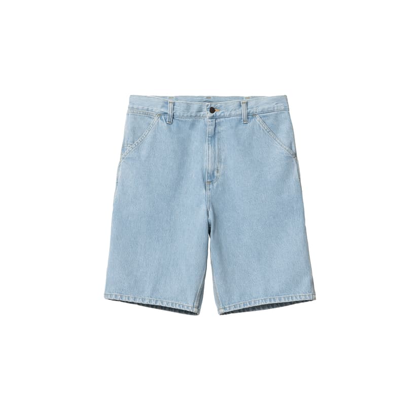 Carhartt WIP Single Knee Short - blue (heavy stone bleached)