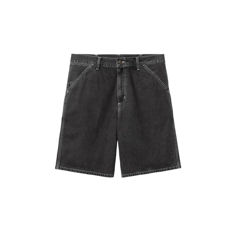 Carhartt WIP Simple Short - black ( heavy stone wash )