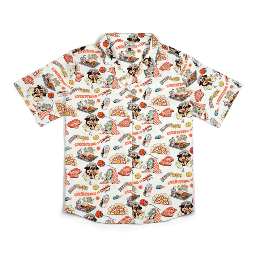 The Dudes A Pill Meal Hawaiian Shirt - multicolor