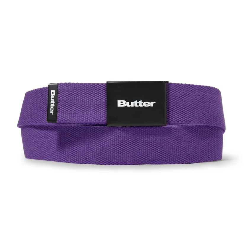 Buttergoods Logo Woven Belt - purple