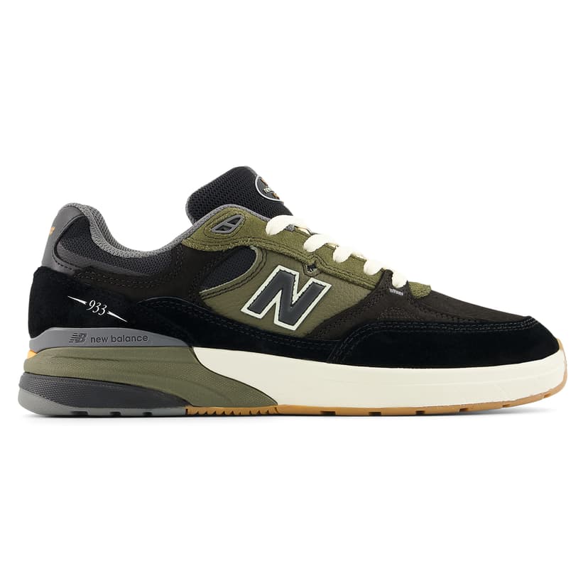 New Balance Numeric Reynolds 933 - black / dark olive