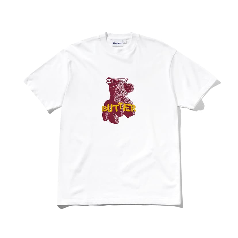 Buttergoods Teady Bear Tee - white
