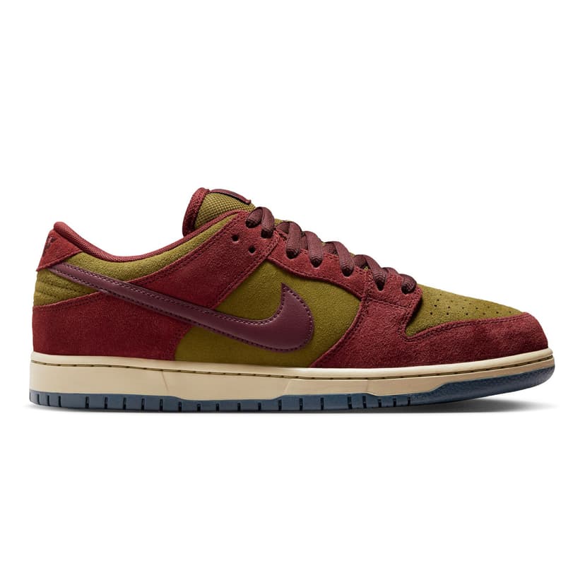 Nike SB Dunk Low Pro - Dark Team Red- Burgundy Crush