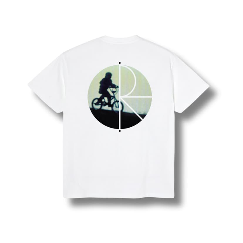 Polar Skate co. Fill Logo Tee - BMX Dreams - white