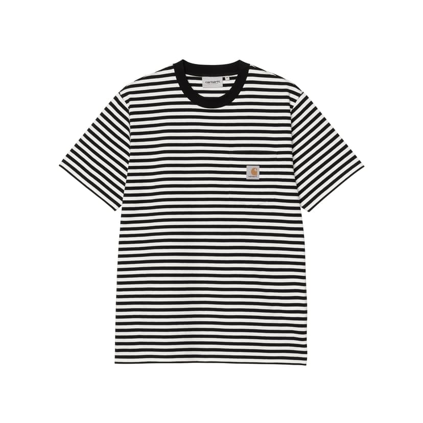 Carhartt WIP Ezra Pocket T-Shirt - black-wax