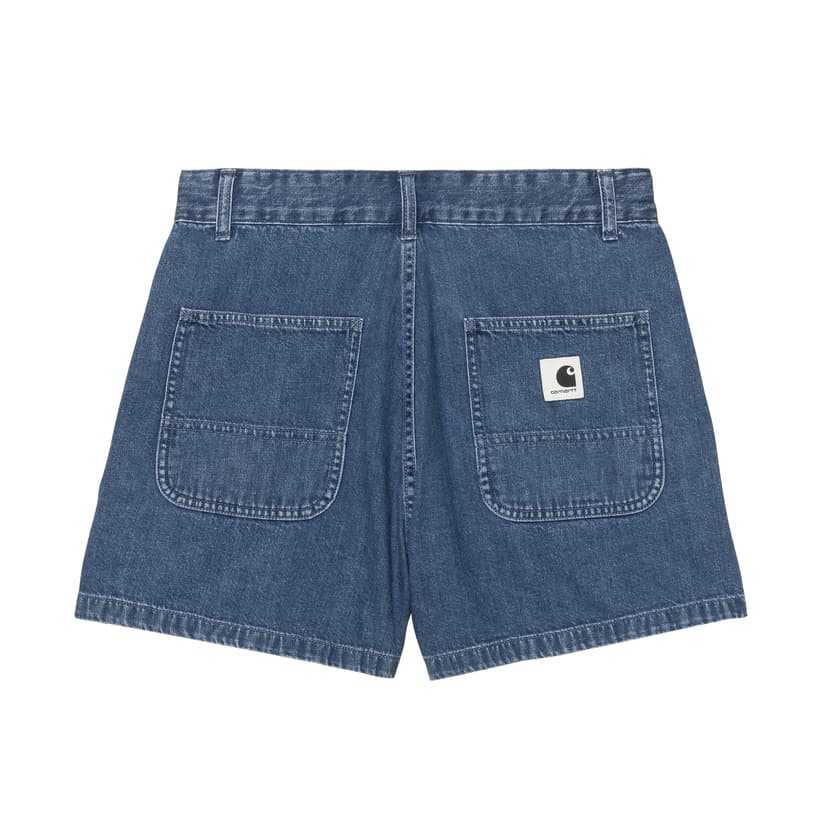 Carhartt WIP 'W' Lova Short' - blue stone washed