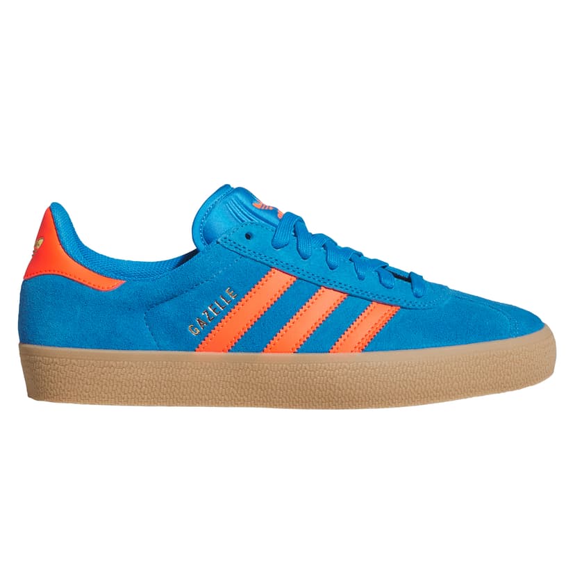 Adidas Skateboarding Gazelle ADV - Bright Blue / Solar Red