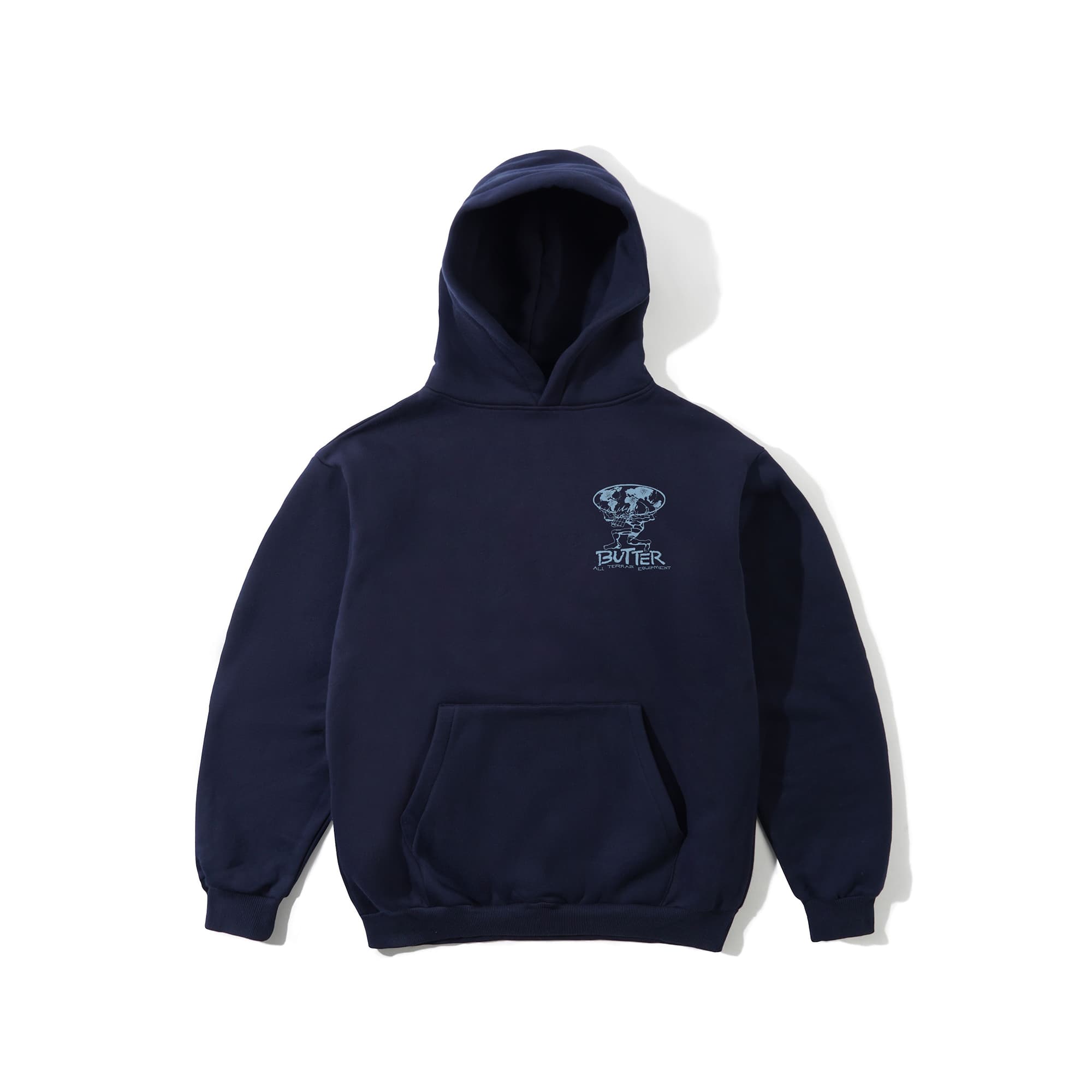 Buttergoods Terrain Pullover Hood - navy