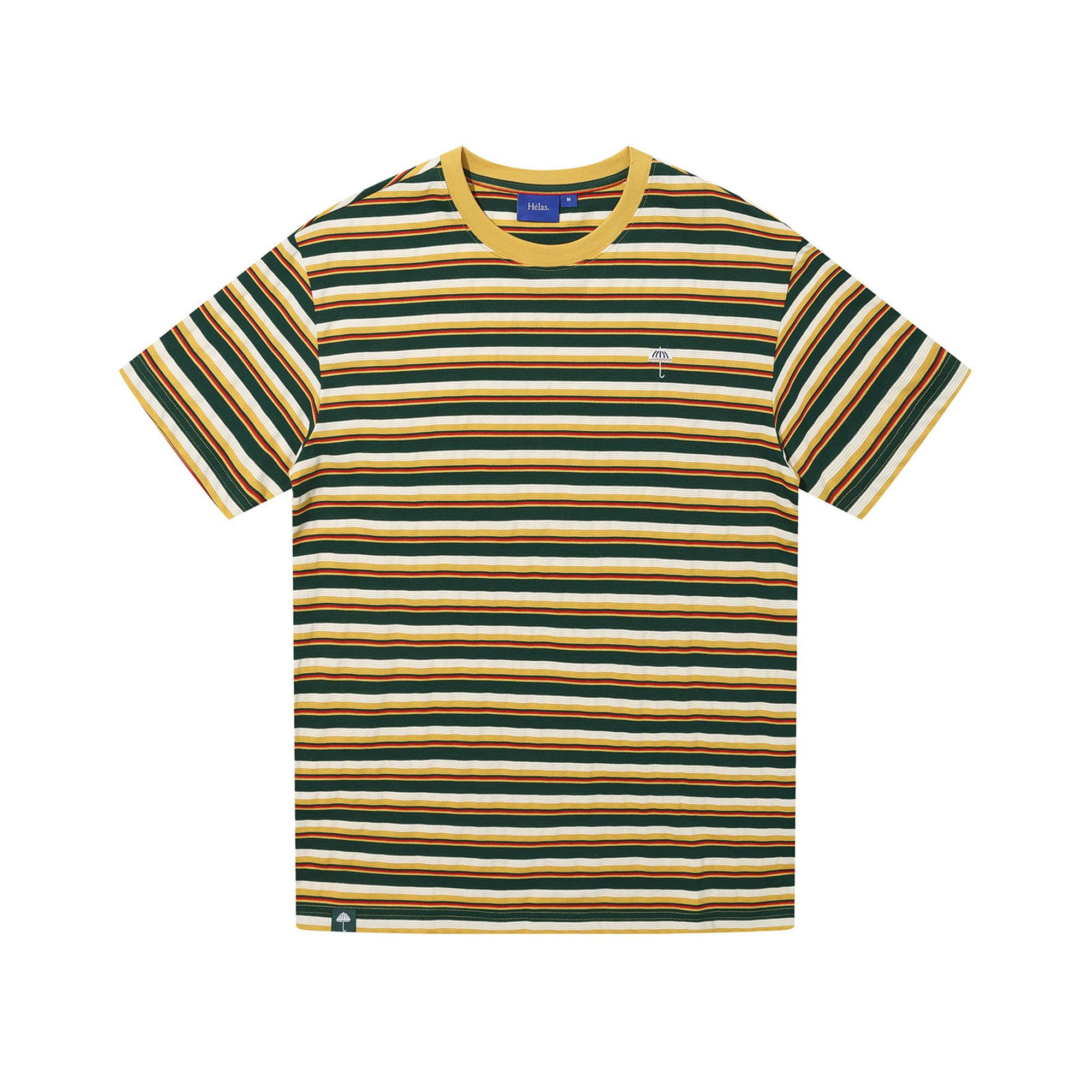 Hélas Classic Striped Tee - green