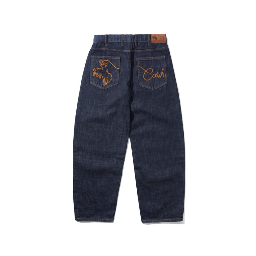 Cash Only Rodeo Denim Jeans Selvedge - blue
