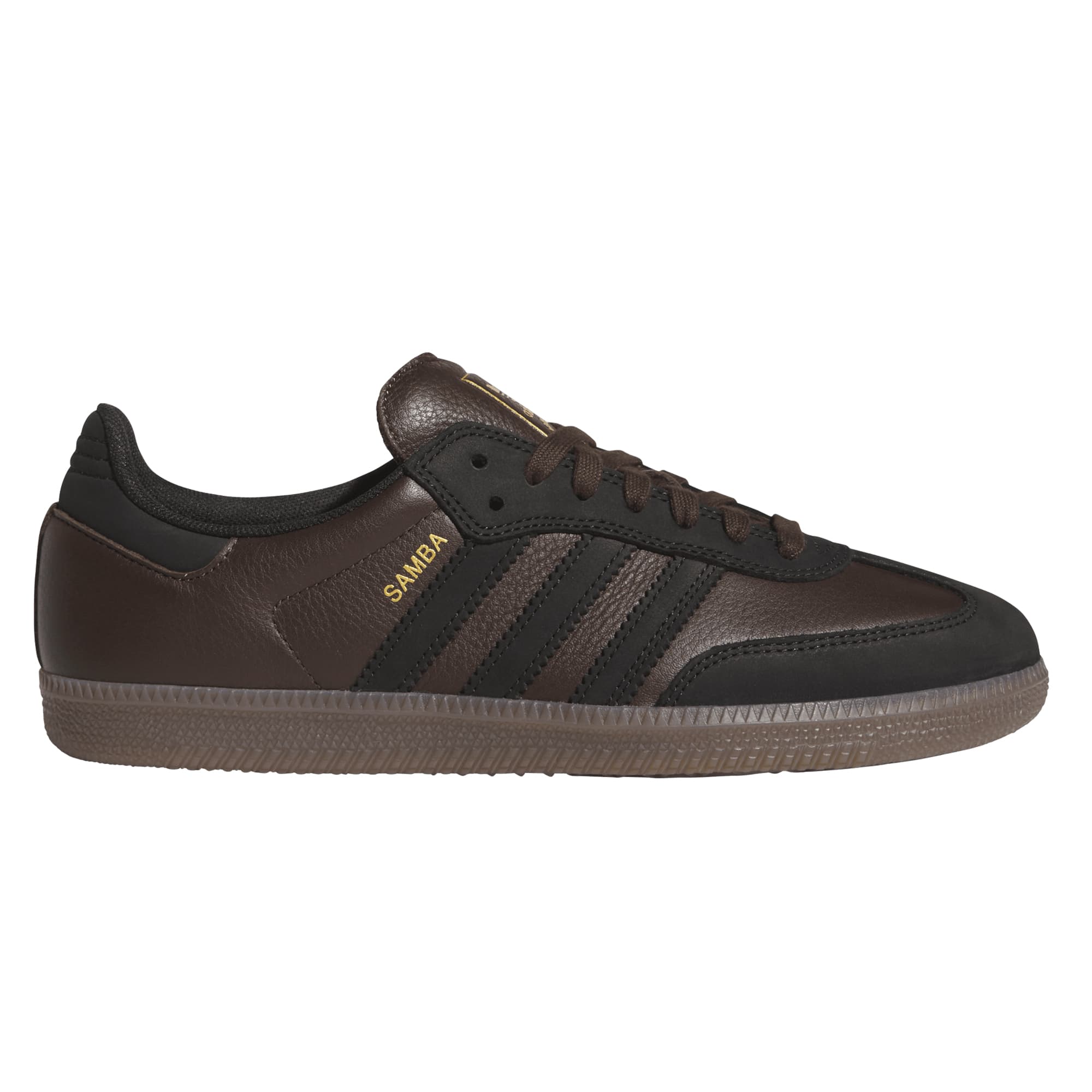 Adidas Skateboarding - Samba ADV - Dark Brown / Core Black / Gum