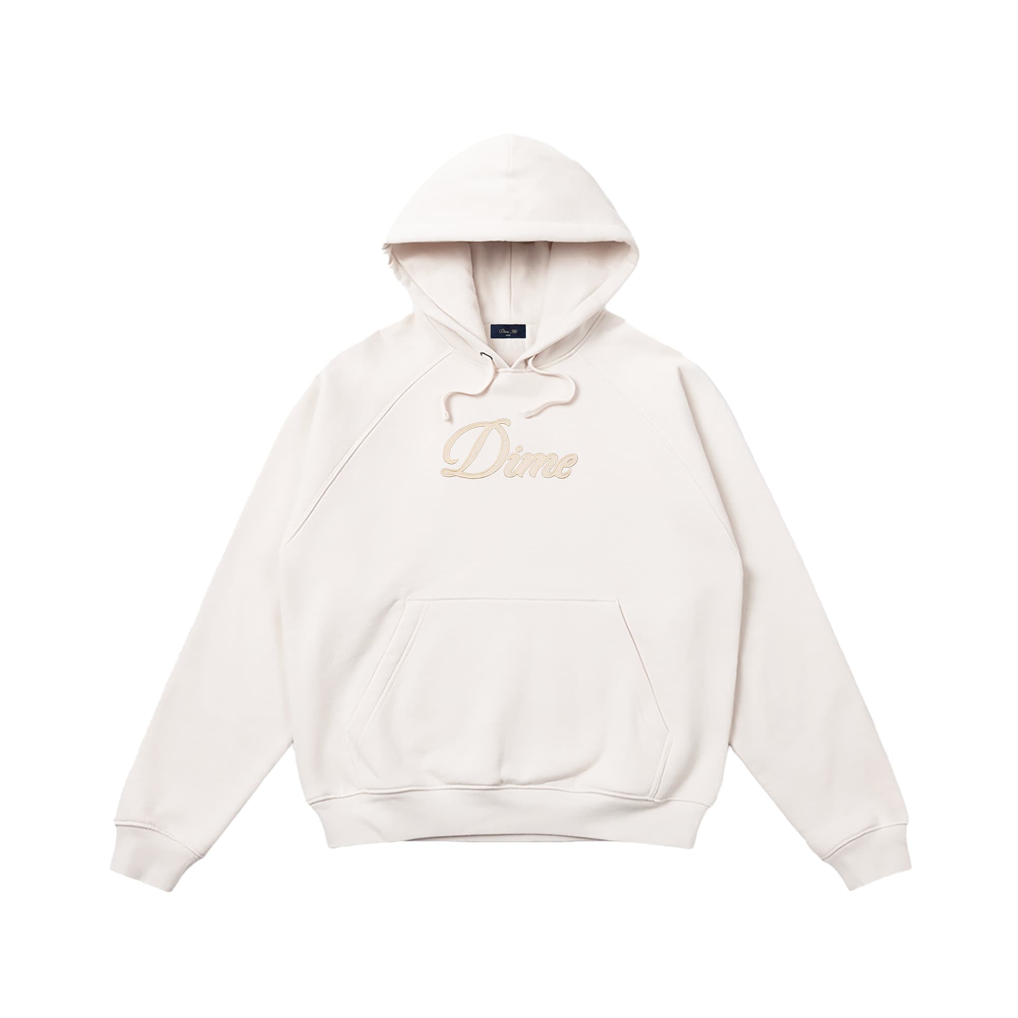 Dime MTL Cursive Hoodie - gloom