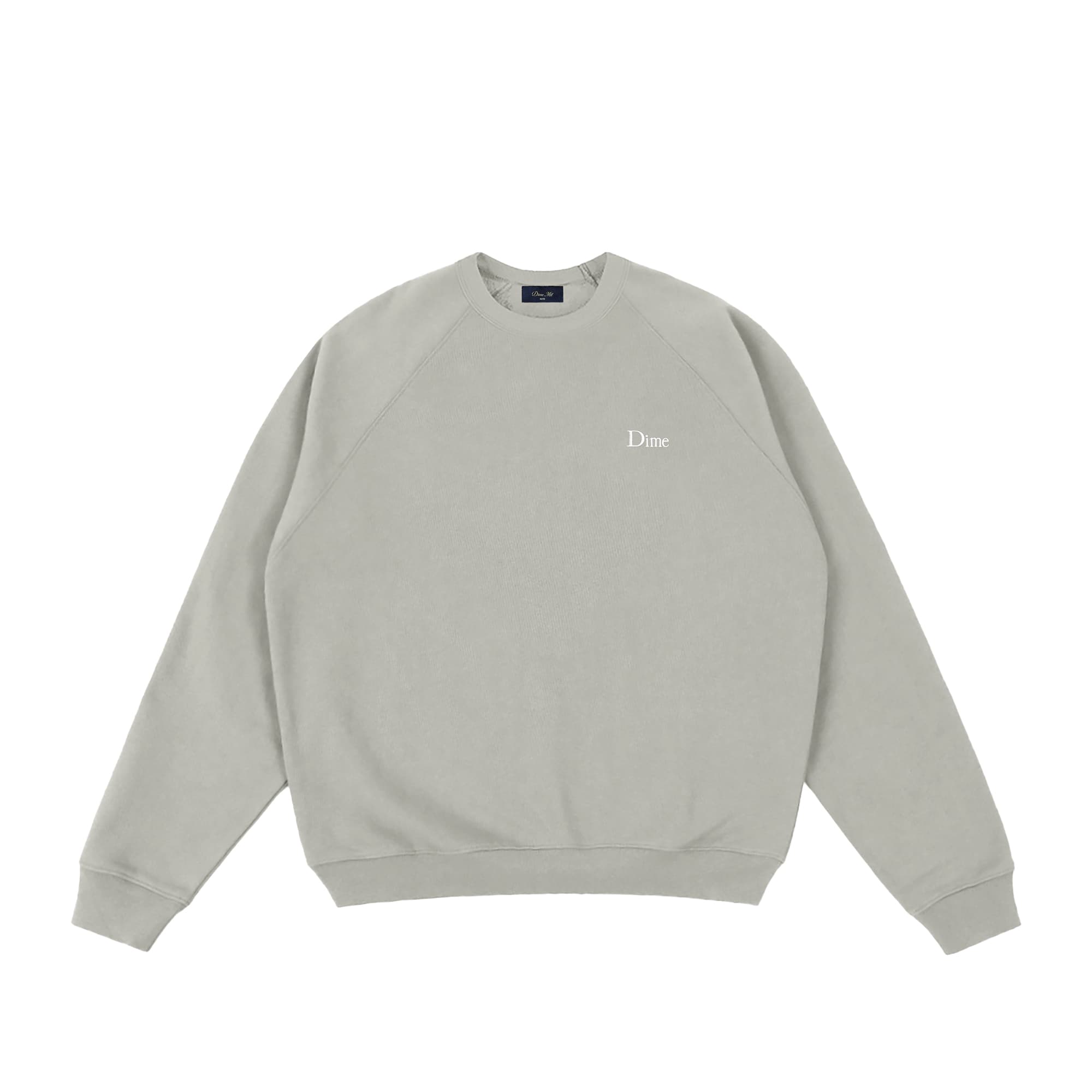 Dime MTL Classic Small Logo Crew - iron