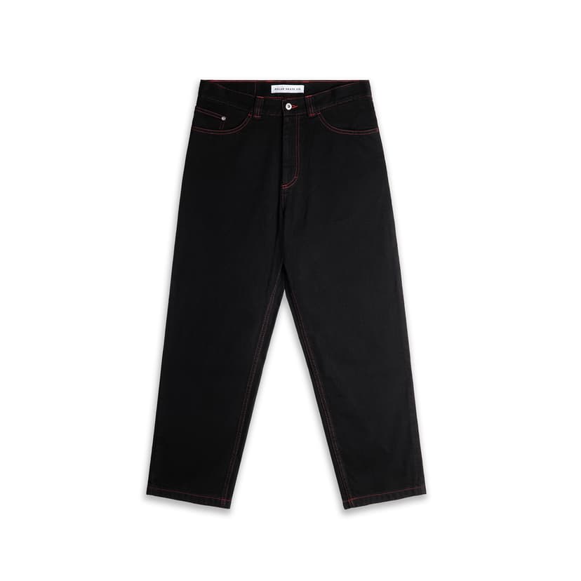 Polar Skate co. 93 Pants / Apocalypse Nun - black red