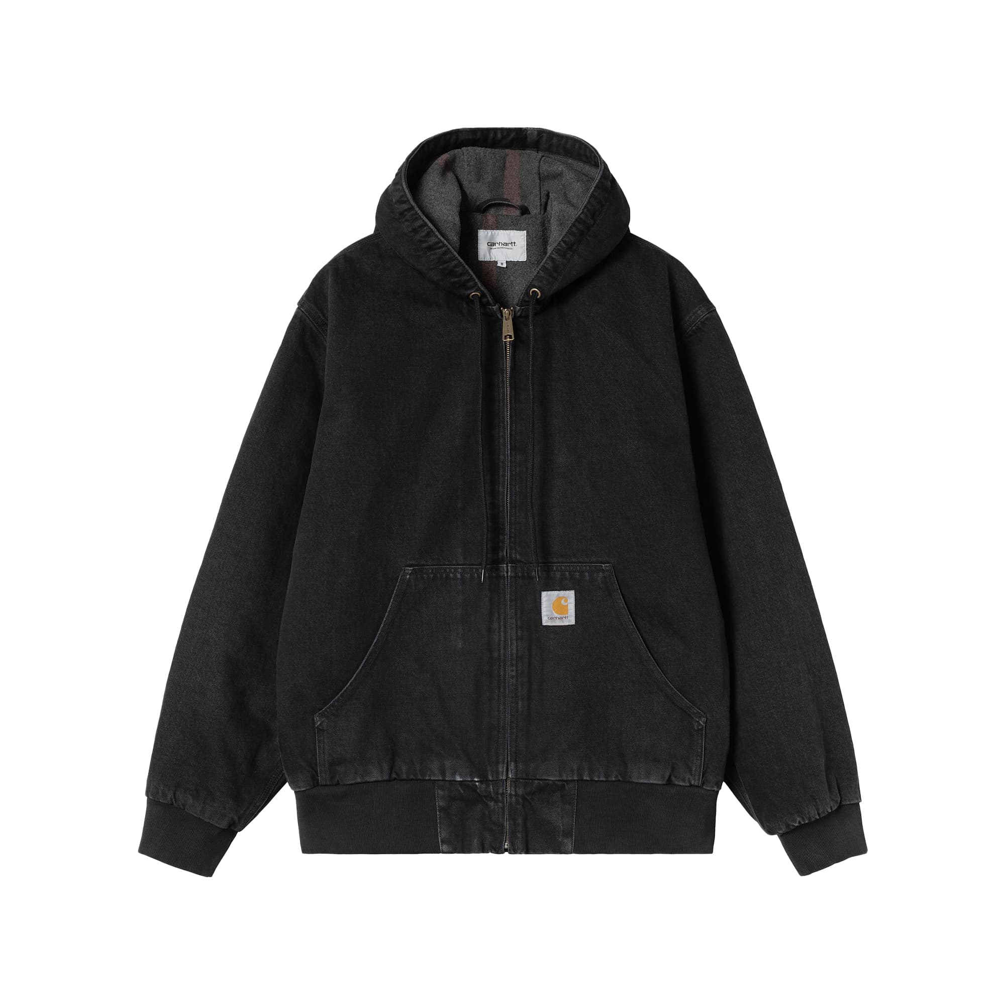 Carhartt WIP OG Active Jacket - black stone washed