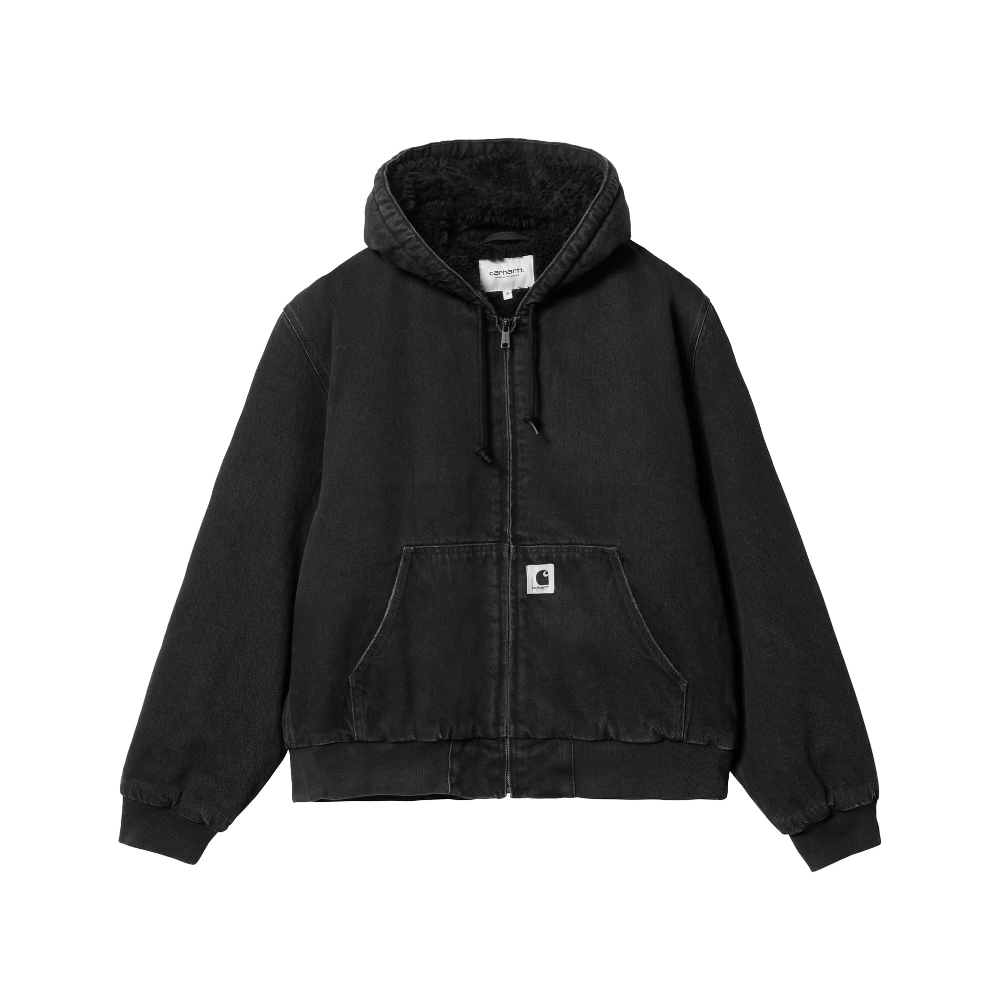 Carhartt WIP 'W' OG Active Jacket' - black stone washed