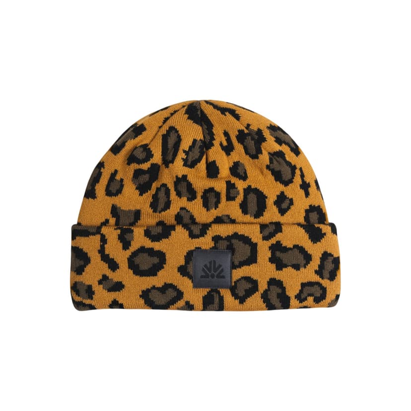 Autumn Spotted Beanie - camel