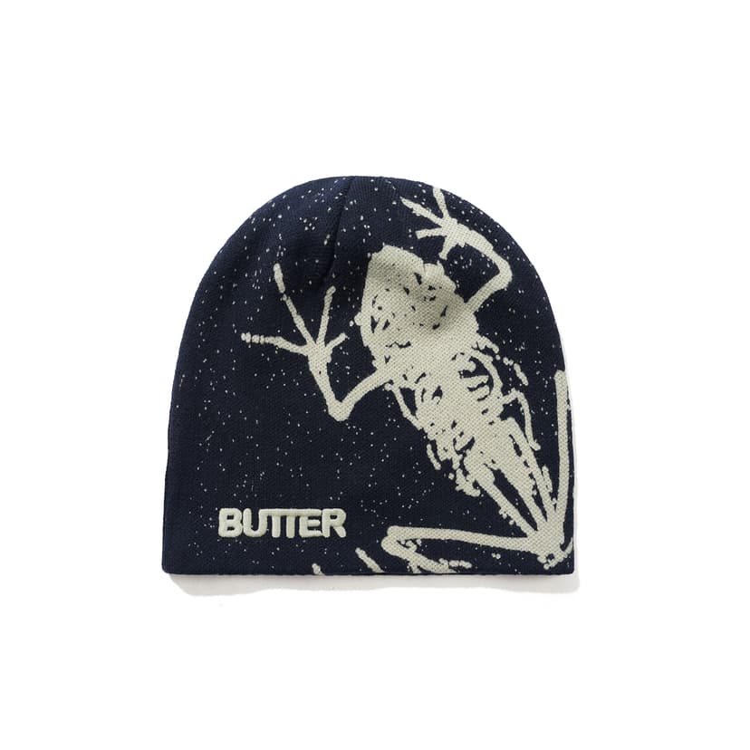 Buttergoods Amphibian Skully Beanie - midnight